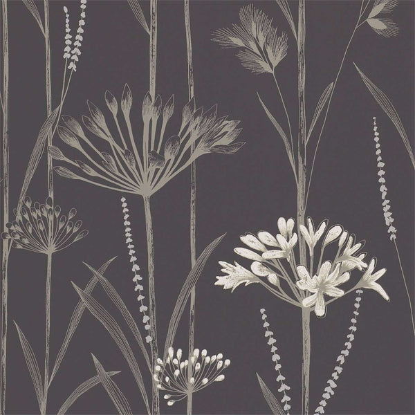Gardinum-behang-Harlequin-Charcoal / Gilver-Rol-110556-Selected Wallpapers