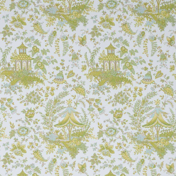 Gasaki-behang-Boussac-Lime Green-W4516001-Selected Wallpapers