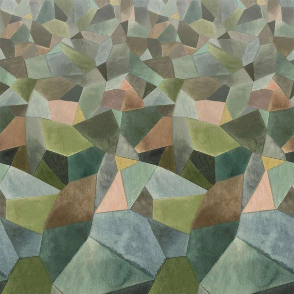 Geo Moderne-behang-Designers Guild-Jade-Set-PDG1110/01-Selected Wallpapers