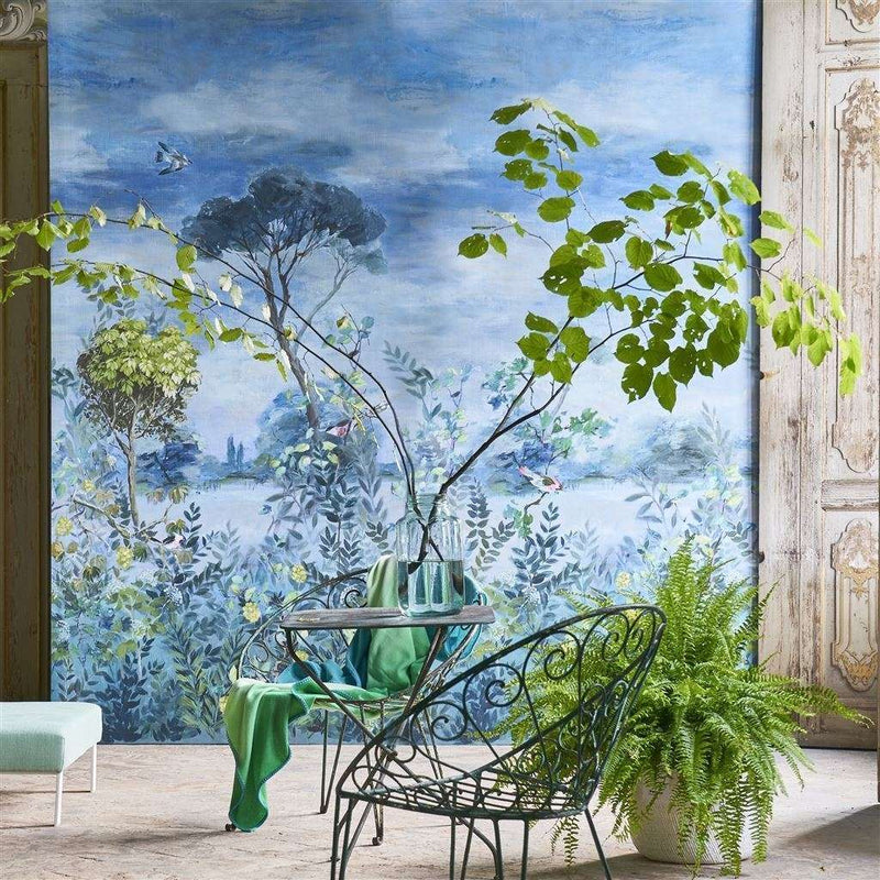 Giardino Segreto behang in Delft van Designers Guild