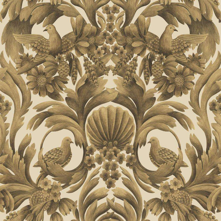 Gibbons Carving-behang-Tapete-Cole & Son-Metalic Gold-Rol-118/9019-Selected Wallpapers