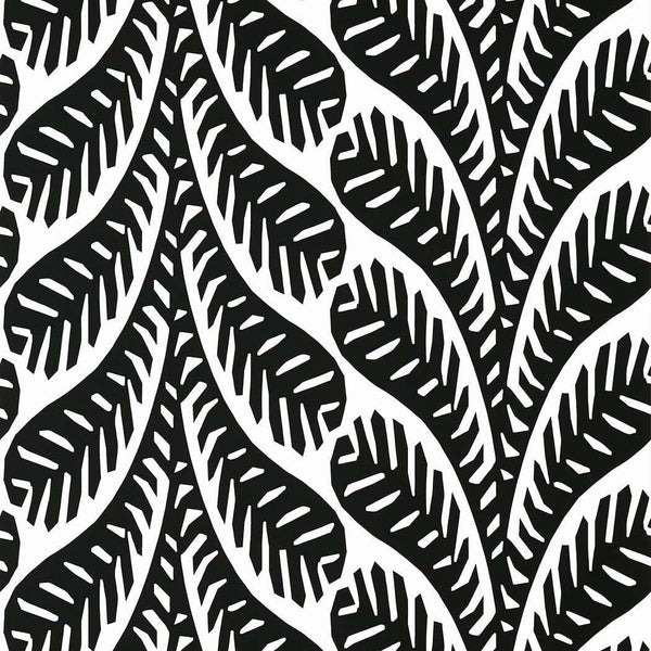 Ginger-Behang-Thibaut-Black-Rol-T20830-Selected Wallpapers