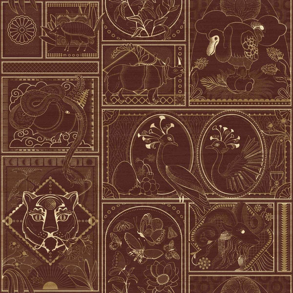 Golden Tiger-Wallpaper-Moooi-Jarrah-Meter (M1)-MO4041-Selected Wallpapers