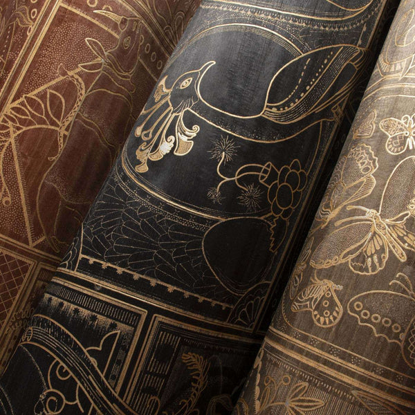 Golden Tiger-Wallpaper-Moooi-Selected Wallpapers