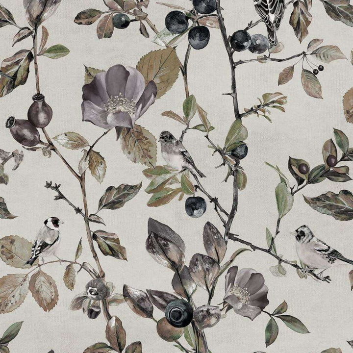 Goldfinch Song-Behang-Tapete-Coordonne-Pear-Rol-9500031-Selected Wallpapers