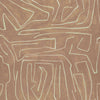 Graffito stof-Kelly Wearstler-Salmon/Cream-Meter (M1)-GWF-3530.117-Selected Wallpapers