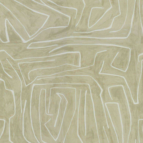 Graffito stof-Kelly Wearstler-Beige/Ivory-Meter (M1)-GWF-3530.16-Selected Wallpapers