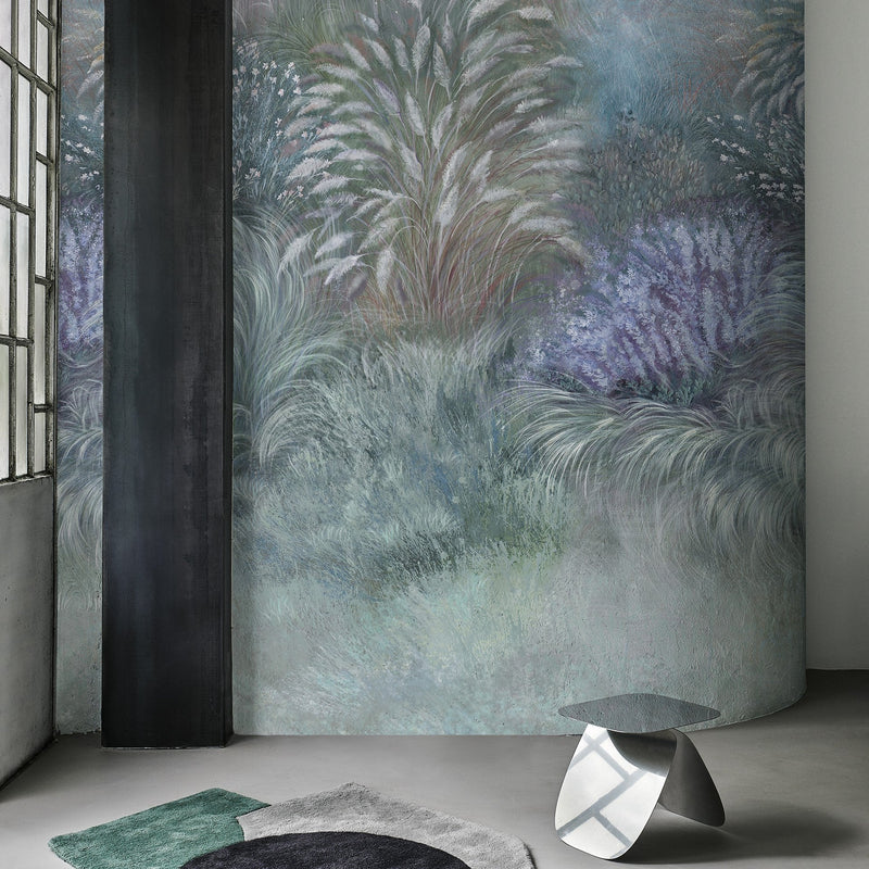 Gram Green behang van Wall & Deco