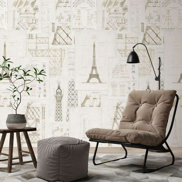 Grand Eiffel-Tapete-Mind the Gap-Selected Wallpapers