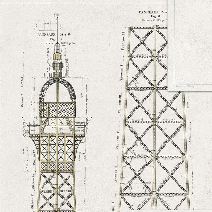 Grand Eiffel-behang-Tapete-Mind the Gap-Zwart/Wit-300 cm (standaard)-WP20217-Selected Wallpapers