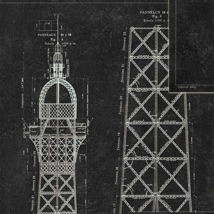 Grand Eiffel-behang-Tapete-Mind the Gap-Zwart-300 cm (standaard)-WP20218-Selected Wallpapers