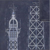 Grand Eiffel-Tapete-Mind the Gap-Blauw-300 cm (standaard)-WP20219-Selected Wallpapers