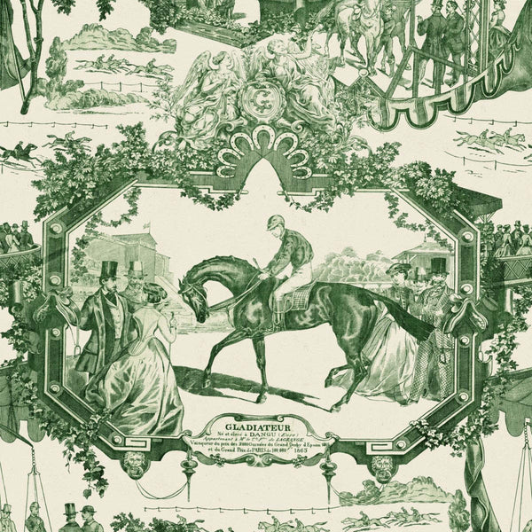 Grand Prix-Behang-Mind the Gap-Green-300 cm (standaard)-WP20636-Selected Wallpapers