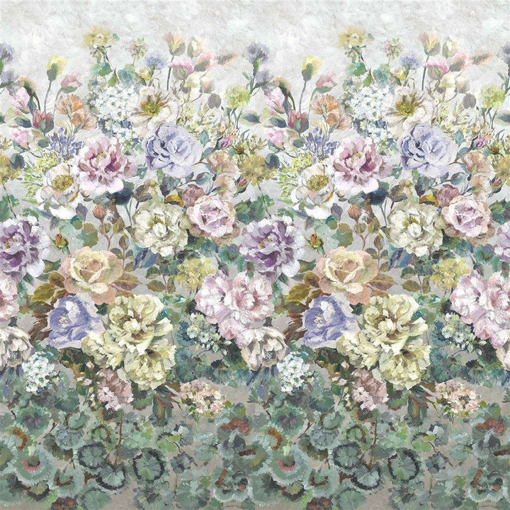 Grandiflora Rose-behang-Tapete-Designers Guild-Heather-Set-PDG1123/02-Selected Wallpapers