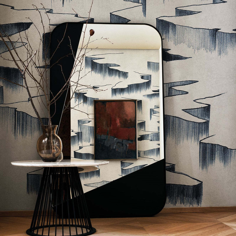 Grey Lagoons carta da parati di LondonArt