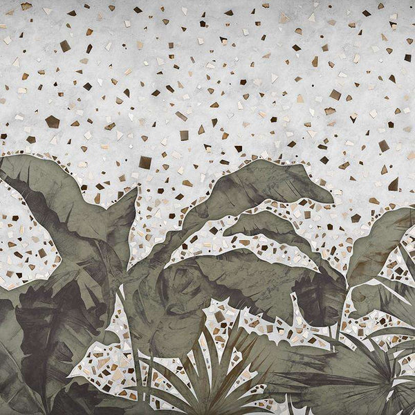 Growing Terrazzo-behang-Muance-Bruin-Vinyl-MU12018-Selected Wallpapers