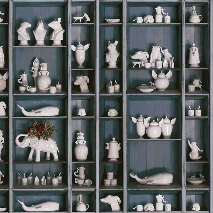 Guille Garcia-Hoz - Ceramic Fauna-Behang-Tapete-Coordonne-Endrino-Non Woven-8000035N-Selected Wallpapers