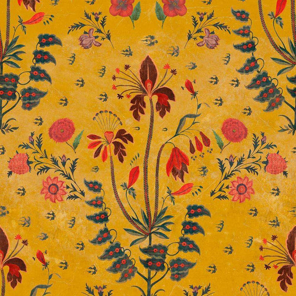 Gypsy-wallpaper-Mind the Gap-Ochre-300 cm (standaard)-WP20311-Selected Wallpapers