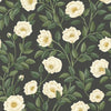 Hampton Roses-behang-Cole & Son-Cream & Forest Green-Rol-118/7016-Selected Wallpapers
