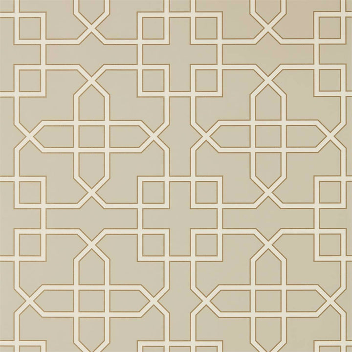Hampton Trellis-behang-Tapete-Sanderson-Linen-Rol-216659-Selected Wallpapers