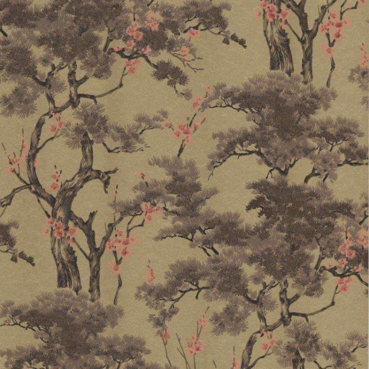 Harewood-Behang-Tapete-1838 wallcoverings-Gold-Rol-1602-100-03-Selected Wallpapers