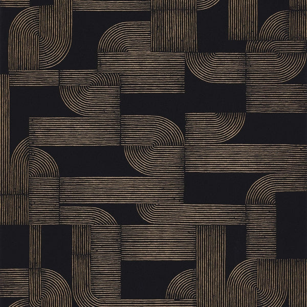 Hector-Behang-Casamance-Noir-Rol-75701936-Selected Wallpapers