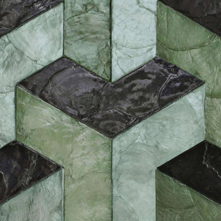 Helix-behang-Tapete-Arte-Glazed Sage-Doos-33722-Selected Wallpapers