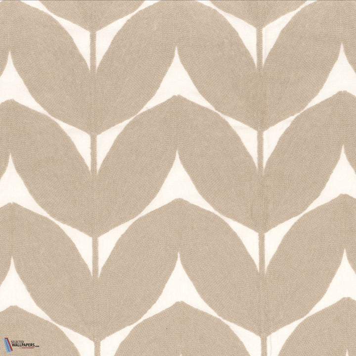 Herbes Folles stof-Fabric-Tapete-Casamance-Beige-Meter (M1)-41330238-Selected Wallpapers