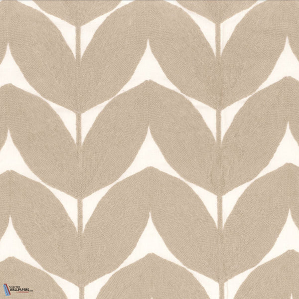 Herbes Folles stof-Casamance-Beige-Meter (M1)-41330238-Selected Wallpapers