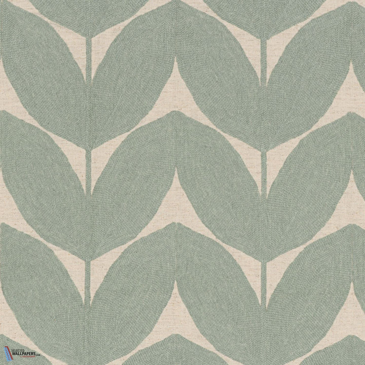 Herbes Folles stof-Fabric-Tapete-Casamance-Celadon-Meter (M1)-41330544-Selected Wallpapers