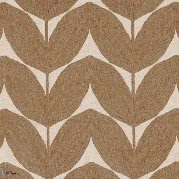 Herbes Folles stof-Casamance-Tabac-Meter (M1)-41330646-Selected Wallpapers