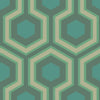 Hicks' Grand-behang-Cole & Son-Teal-Rol-95/6034-Selected Wallpapers