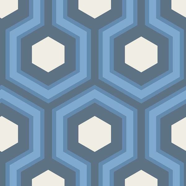Hicks' Grand-behang-Cole & Son-Blue-Rol-95/6035-Selected Wallpapers