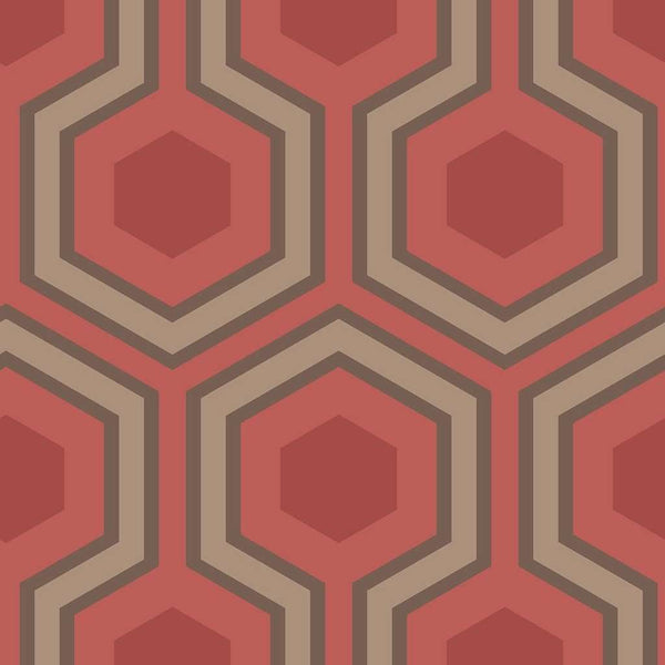 Hicks' Grand-behang-Cole & Son-Red-Rol-95/6038-Selected Wallpapers