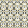 Hicks' Hexagon-behang-Cole & Son-Black-Rol-66/8056-Selected Wallpapers
