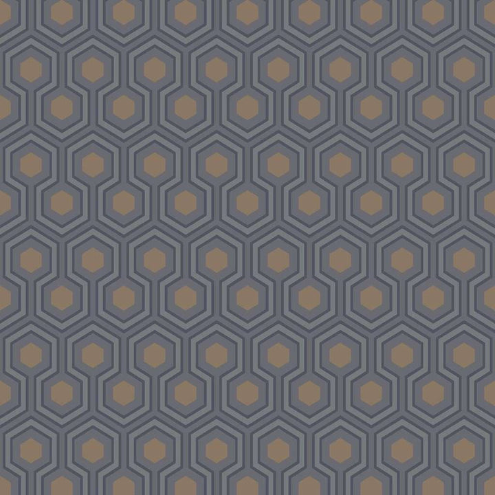 Hicks' Hexagon-behang-Tapete-Cole & Son-Soot-Rol-95/3015-Selected Wallpapers