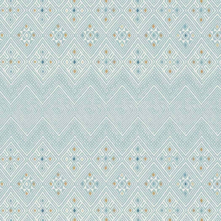 High Plains-Behang-Tapete-Thibaut-Spa Blue-Rol-T13229-Selected Wallpapers