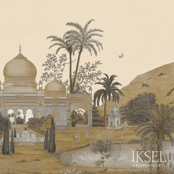 Hindustan-behang-Iksel-Sepia Tones-225 cm-SC119_CS12-Selected Wallpapers