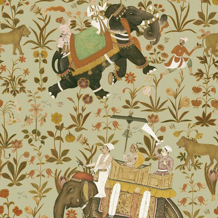 Hindustan-behang-Tapete-Mind the Gap-Bruin-300 cm (standaard)-WP20255-Selected Wallpapers