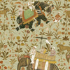 Hindustan-wallpaper-Mind the Gap-Bruin-300 cm (standaard)-WP20255-Selected Wallpapers