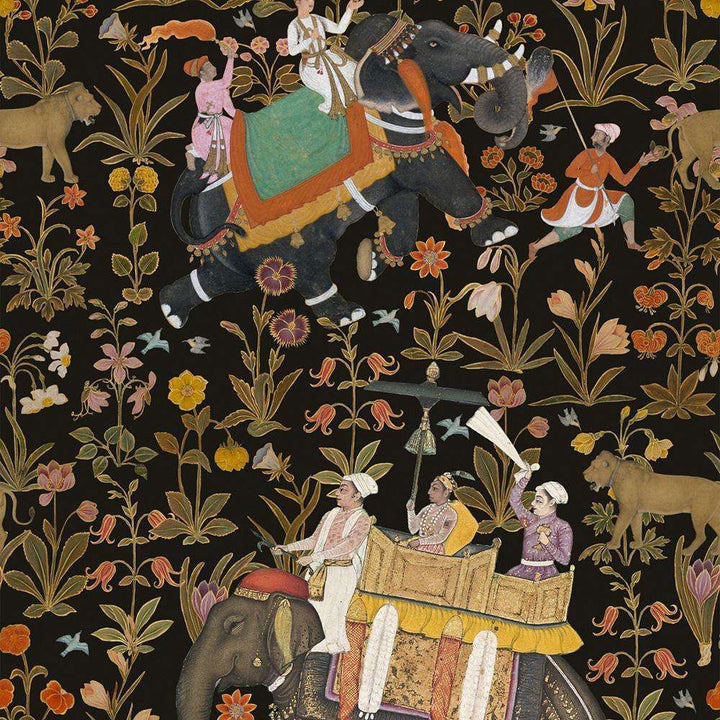 Hindustan-behang-Tapete-Mind the Gap-Antraciet-300 cm (standaard)-WP20256-Selected Wallpapers