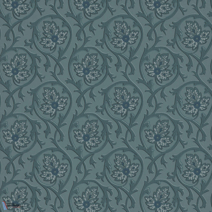 Hoja-behang-Tapete-Little Greene-Air Force Blue-Rol-0263HOAIRFO-Selected Wallpapers