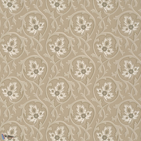 Hoja-wallpaper-Little Greene-Portland Stone-Roll-0263HOPORTL-Selected Wallpapers