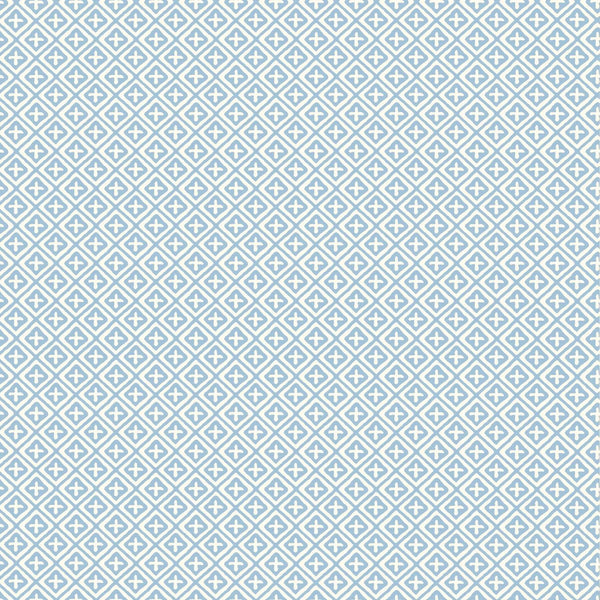 Holiday Trellis-Behang-Thibaut-Blue-Rol-T13661-Selected Wallpapers