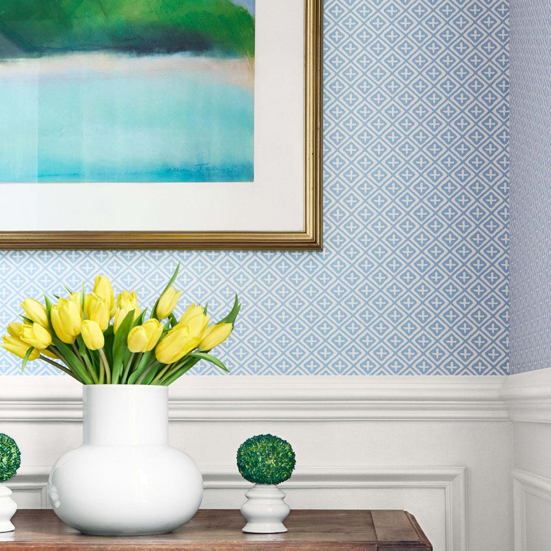 Holiday Trellis wallpaper by Thibaut