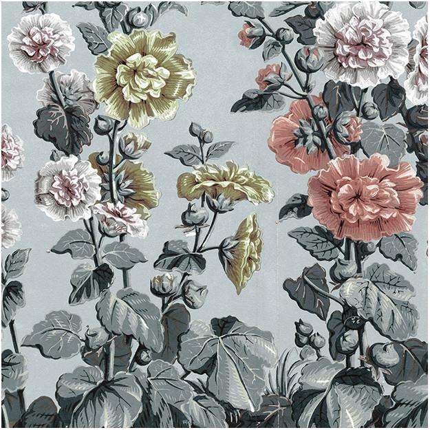 Holly Hock-behang-Tapete-Les Dominotiers-Color-Non Woven 70 cm-DOM155-Selected Wallpapers
