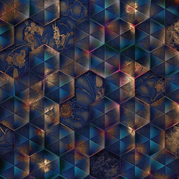 Holographic Reflections-behang-Muance-92-Vinyl-MU11092-Selected Wallpapers
