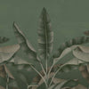 Honolulu Sky-behang-Muance-Donker groen-Vinyl-MU12009-Selected Wallpapers