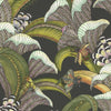 Hoopoe Leaves-Behang-Cole & Son-Black-Rol-119/1002-Selected Wallpapers