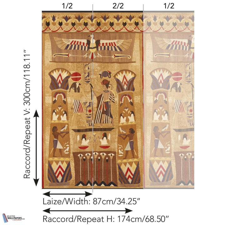 Horus-Behang-Tapete-Pierre Frey-Selected Wallpapers